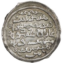 ILKHAN: Ghazan Mahmud, 1295-1304, AR 1/2 dirham (1.06g), Isfarayin, AH700. VF