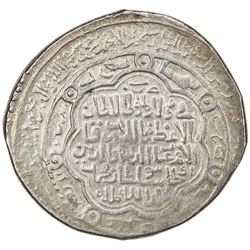 ILKHAN: Uljaytu, 1304-1316, AR dinar (6 dirhams) (11.85g), Nishapur, AH714. VF