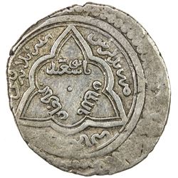 ILKHAN: Abu Sa'id, 1316-1335, AR dirham (1.66g), Pol-i Aras, AH723. VF