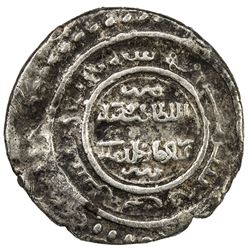 ILKHAN: Abu Sa'id, 1316-1335, AR 1/2 dirham (0.86g), Tabriz, AH723. VF