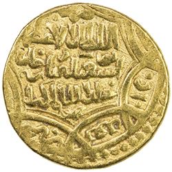 ILKHAN: Abu Sa'id, 1316-1335, AV dinar (8.51g), Baghdad, DM. VF