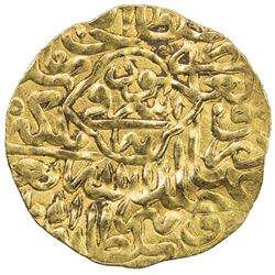 TIMURID: Sultan Husayn, 1469-1506, AV 1/3 ashrafi (1.58g), Herat, AH910. EF