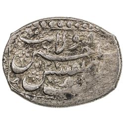 SAFAVID: Sultan Husayn, 1694-1722, AR rectangular 2 shahi (3.45g), Tiflis (in Georgia), AH1127. VF