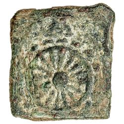 TAXILA: AE 1/2 karshapana (4.21g). VF