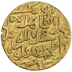 DELHI: Muhammad III b. Tughluq, 1325-1351, AV tanka (10.82g), Dar al-Islam, AH727. VF
