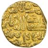 Image 2 : DELHI: Muhammad III b. Tughluq, 1325-1351, AV khalifat dinar (11.07g), Delhi, AH744. VF