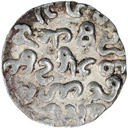 CHITTAGONG: Halal Shah, governor of Chittagong, 1597-1599, AR tanka (10.22g), NM, BE960. EF