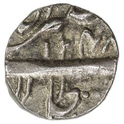 AWADH: Nasir-ud-Din Haidar, 1827-1837, AR 1/16 rupee (0.69g), Lucknow, AH1248 year 5. EF