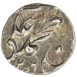 AWADH: Muhammad Ali Shah, 1837-1842, AR 1/16 rupee (0.68g), Lucknow, AH1256. VF-EF