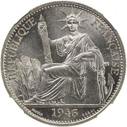 FRENCH INDOCHINA: Colony, 50 cents, 1946. NGC MS66