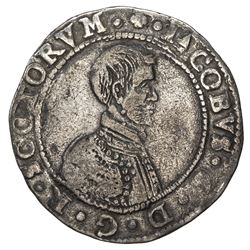 SCOTLAND: James VI, 1567-1625, AR 5 shillings, 1594. F-VF