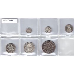 GREAT BRITAIN: George V, 1910-1936, 6-coin proof set, 1927. PF