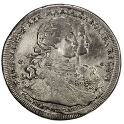 NAPLES: Ferdinando IV, 1759-1816, AR 120 grana (piastra), 1772. F-VF