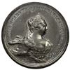 Image 1 : RUSSIAN EMPIRE: Elizabeth, 1741-1761, medal (61.99g), 1742. EF-AU