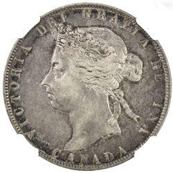 CANADA: Victoria, 1837-1901, AR 50 cents, 1894. NGC EF40