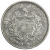 Image 1 : CUBA: Republic, AR souvenir peso, 1897. VF
