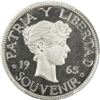 Image 2 : CUBA: Republic, AR souvenir peso, 1965. PCGS PF67