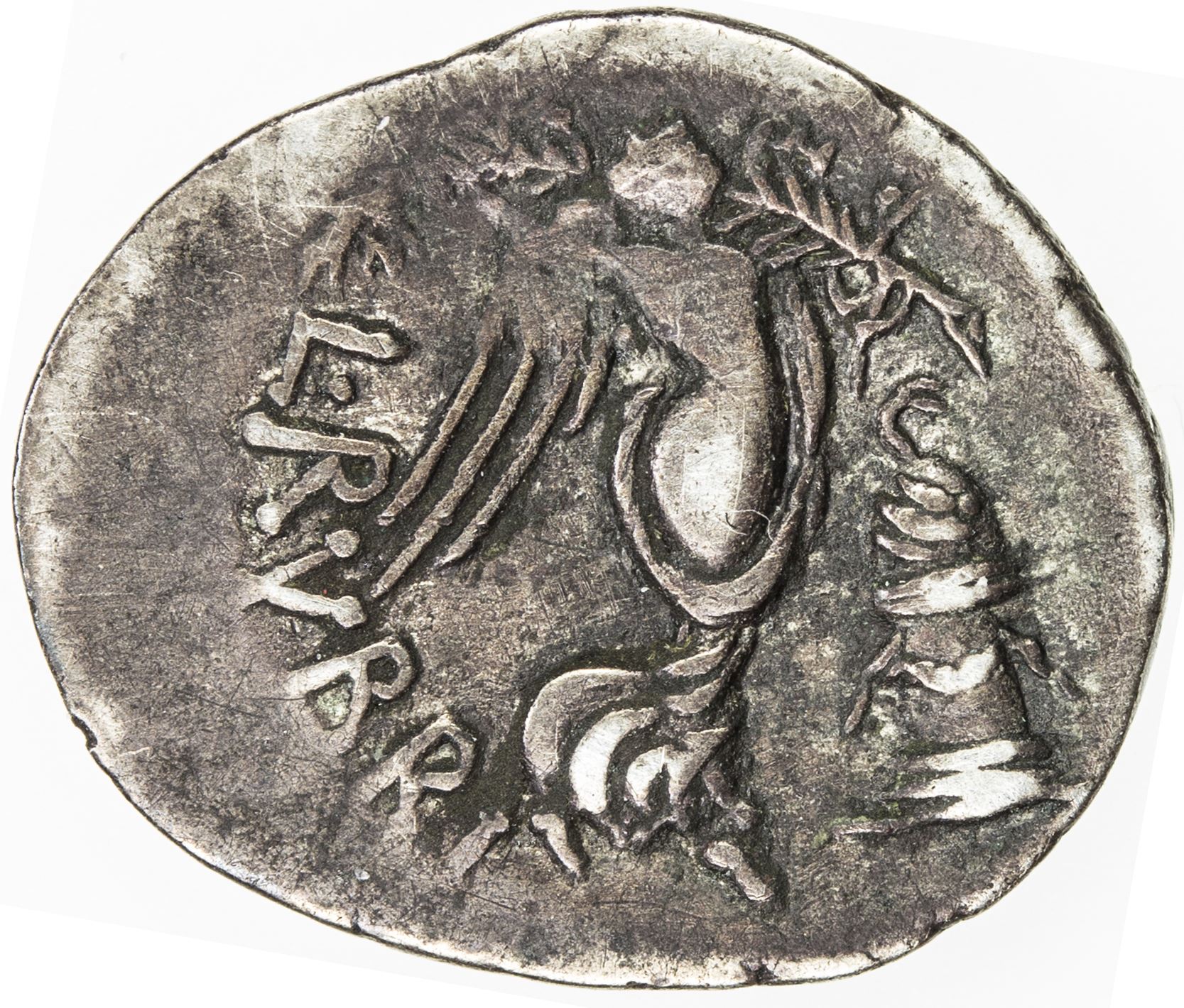 ROMAN REPUBLIC: L. Rubrius Dossenus, AR quinarius (1.55g), Rome. F-VF