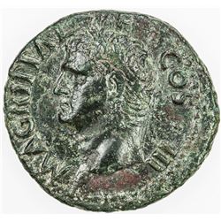 ROMAN EMPIRE: Agrippa, died 12 BC, AE as (10.51g), Rome. VF