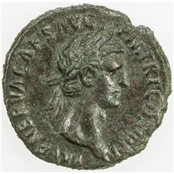 ROMAN EMPIRE: Nerva, 96-98 AD, AE as (8.51g), Rome. F-VF
