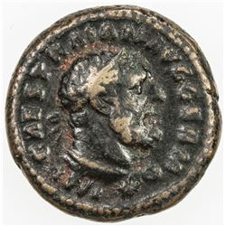 ROMAN EMPIRE: Trajan, 98-117 AD, AE quadrans (3.05g), Rome. VF