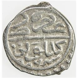 OTTOMAN EMPIRE: Bayezit II, 1481-1512, AR akce (0.74g), Gelibolu, AH886. VF-EF
