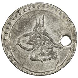 EGYPT: Selim III, 1789-1807, AR 5 para (1.44g), Misr, AH1203 year 12. VF