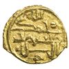 Image 2 : SAFFARID: al-Husayn b. Tahir, 3rd reign, 980-982+, AV fractional dinar (1.96g), NM, ND. EF