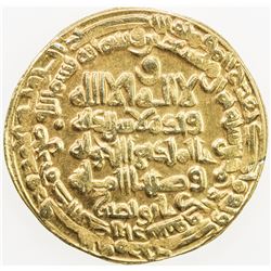 BUWAYHID: Baha' al-Dawla, 989-1012, AV dinar (4.06g), Suq al-Ahwaz, AH398. AU