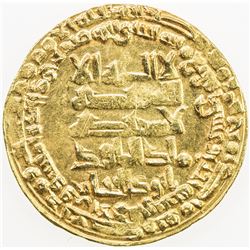 BUWAYHID: 'Imad al-Din Abu Kalinjar, 1024-1048, AV dinar (3.98g), Suq al-Ahwaz, AH421. AU
