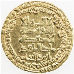 BUWAYHID: 'Imad al-Din Abu Kalinjar, 1024-1048, AV dinar (4.22g), Suq al-Ahwaz, AH421. AU