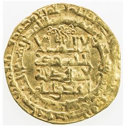 GHAZNAVID: Mahmud, 999-1030, AV dinar (2.82g), Nishapur, AH397. VF