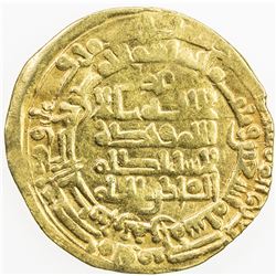 GHAZNAVID: Mahmud, 999-1030, AV dinar (3.89g), Herat, AH390. F-VF