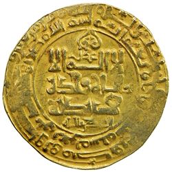 GHAZNAVID: Mahmud, 999-1030, AV dinar (4.12g), Ghazna, AH407. VF