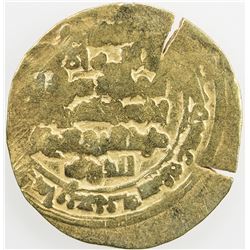 GHAZNAVID: Arslanshah, 1116-1117, AV dinar (4.21g), Ghazna, AH(5)10. VF
