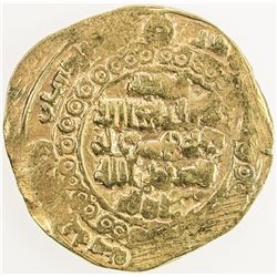 GHAZNAVID: Arslanshah, 1116-1117, AV dinar (4.52g) (Ghazna), AH(510). VF-EF