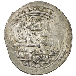 BUKHTI KURDS: 'Abd Allah b. 'Abd Allah, 1420s, AR tanka (3.97g), Jazira, ND. VF
