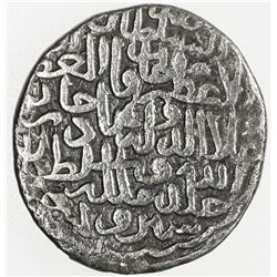 TIMURID: 'Ala al-Dawla, 1447, AR tanka (4.69g), Sabzawar, ND. VF