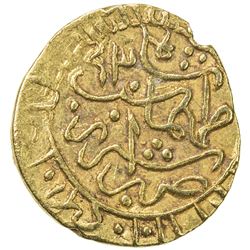 SAFAVID: Tahmasp I, 1524-1576, AV 1/6 mithqal (0.78g), Shiraz, AH930. VF-EF