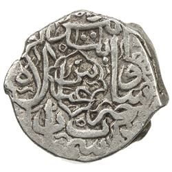 SAFAVID: 'Abbas I, 1588-1629, AR shahi (2.18g), Simnan, AH1001. VF