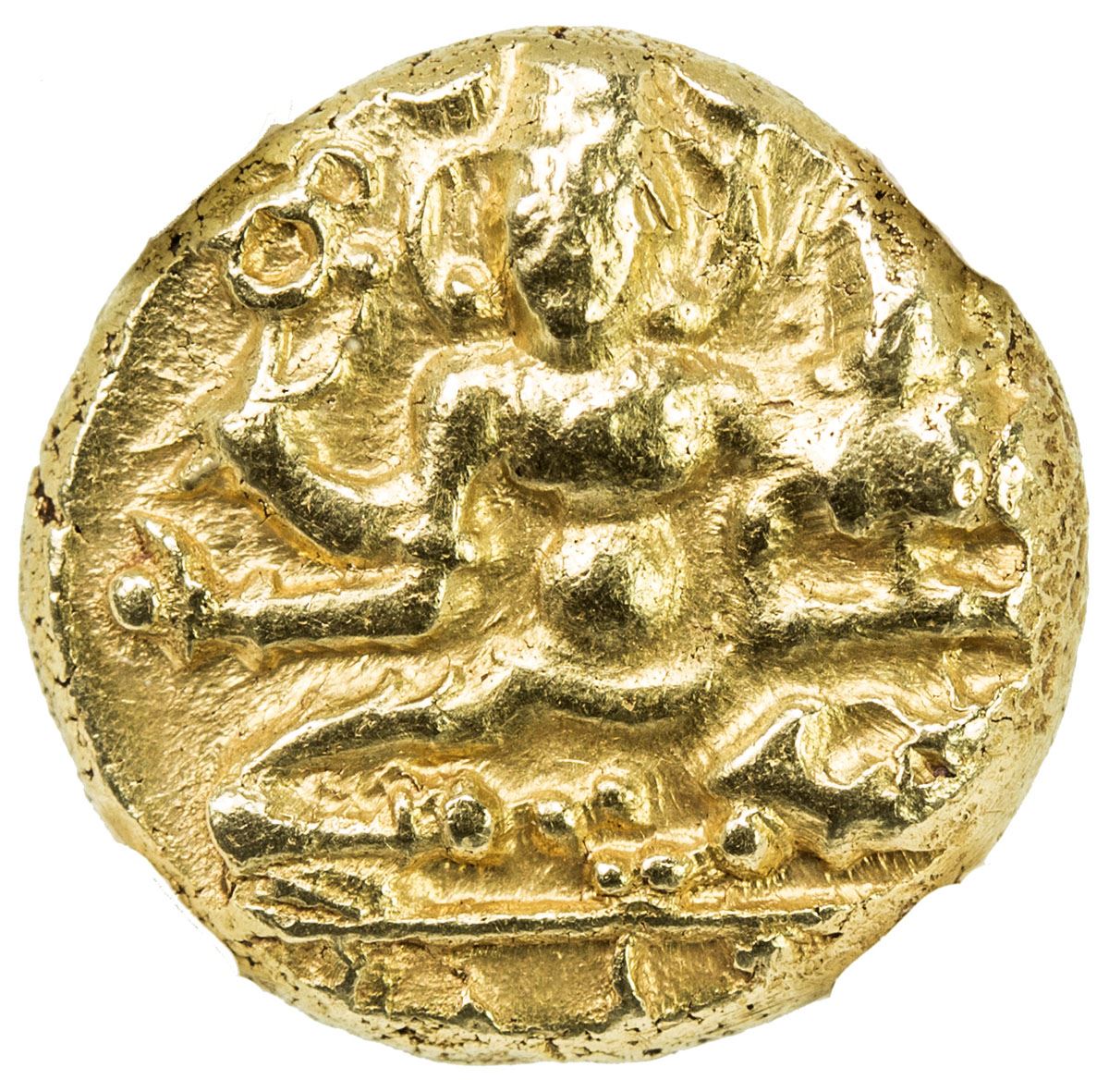 VIJAYANAGAR: Devaraya I, 1406-1422, AV pagoda. NGC MS63 - Stephen Album ...