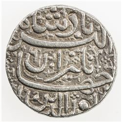 MUGHAL: Jahangir, 1605-1628, AR sawai (14.31g), Ahmadabad, AH(10)19 year 6. VF-EF