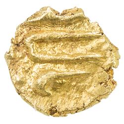 MUGHAL: Ahmad Shah Bahadur, 1748-1754, AV fanam, Balapur, ND. NGC MS65