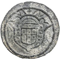 DIU: Pedro IV, 1826-1828, 20 bazarucos (15.83g), 1828. EF