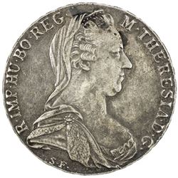 YEMEN: AR thaler (24.43g), 1944. EF