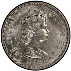 EAST AFRICA: Elizabeth II, 1952-, 50 cents, 1962-KN. PCGS SP