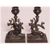 Image 1 : Victorian Bronze Figured Candlestands