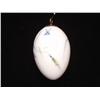 Image 2 : Meissen Porcelain Egg Form Pendant