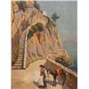 Image 2 : Italian Oil on Wood Panel Neapolitan View