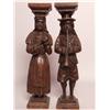 Image 1 : Antique Carved Oak Figures